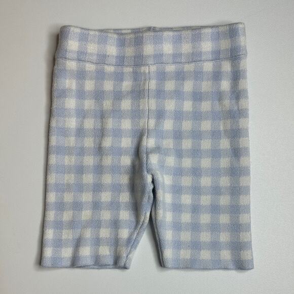 Toddler Girl Blue Gray Shorts 4 Pair Bundle 18-24 Gap Zara Denim Biker Checkered - Picture 5 of 10